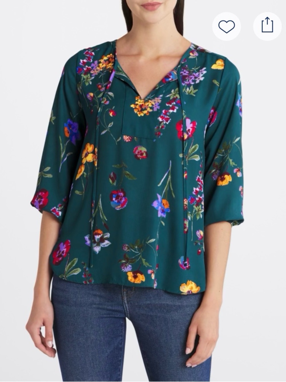 Floral West Kei Blouse